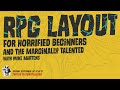 RPG Layout For Horrified Beginners And The Marginally Talented W Mike Martens