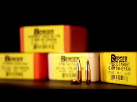Berger's Hunting Bullets versus Target Bullets