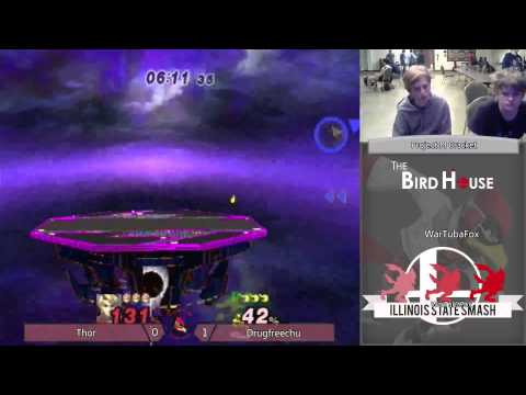Drugfreechu (G&W) vs. Thor (Link) - Project M Winner's Finals - The Bird House V