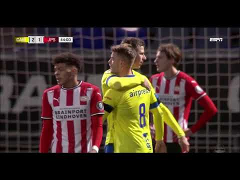 22-1-21 S.C. Cambuur - Jong PSV: 5-1 Highlights