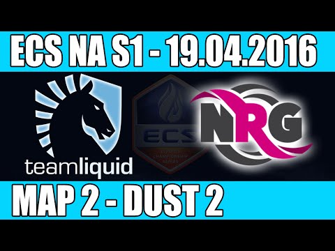 Team Liquid vs NRG eSports | Map 2 (Dust 2) ECS NA Season 1 2016 CS:GO Week 2 (19th April)
