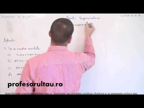 45   cls10   Functii si ecuatii   functii trigonometrice   aplicatii   partea 7 - profesorultau.ro