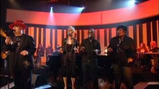 Dave Swift on Double Bass with Jools Holland backing Boy George &quot;Down by the Riverside&quot;