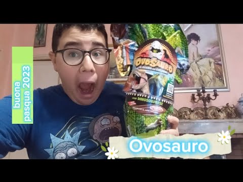 apriamo l'Ovosauro e parlo di quello che ho mangiato 🐰🥚