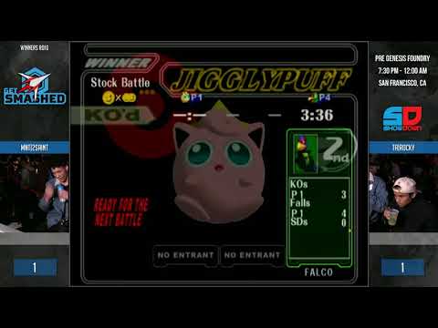 Get Smashed: Pre-Genesis 5 - Winner Ro16: MNT|2saint (Jigglypuff) vs TA|Rocky (Falco)