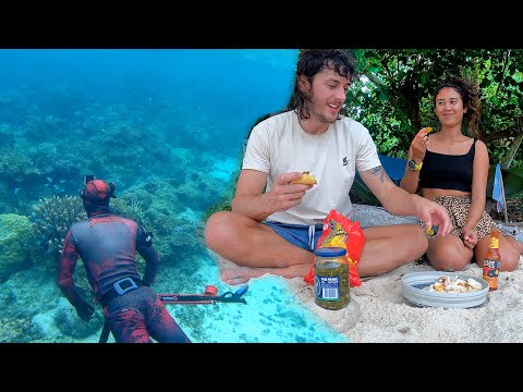How To Survive On A Deserted Island: Day 4 Adventure Coral Trout Catch & Cook! | Wet Mammal