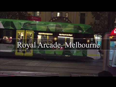 ROYAL ARCADE, MELBOURNE AUSTRÁLIA