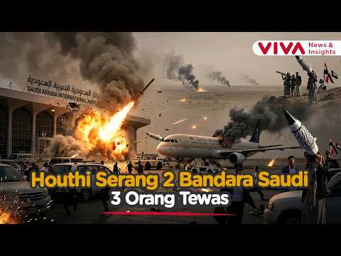 Situasi Makin Panas! Houthi Hujani Bandara Saudi dengan Serangan