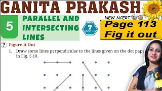 Class 7 Maths Ganita Prakash Solutions | Chapter 5 Parallel & Intersecting lines | Page 113 Solution
