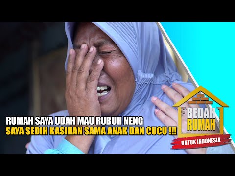 Miris!!! Istri Pak Saleh Ceritakan Rumahnya Yang Sudah Mau Roboh... | BEDAH RUMAH
