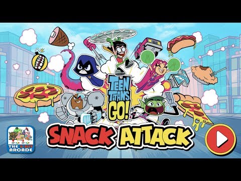Teen Titans Go! Snack Attack - Ready, Aim, Food Fight! (DC Kids Games)