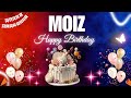 MOIZ Happy Birthday Song MOIZ Name Meaning Birthday Happybirthdaysong Moiz