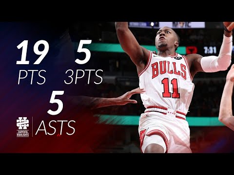 Ayo Dosunmu 19 pts 5 threes 5 asts vs Nets 25/26 season