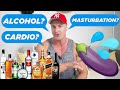 Answering Your Fitness Questions... | Masturbation | Alcohol | Cardio?