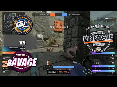 WHAT A GAME... | GamerLegion vs Savage | Pinnacle Winter Series 1 Regionals - HiGHLiGHTS | CSGO