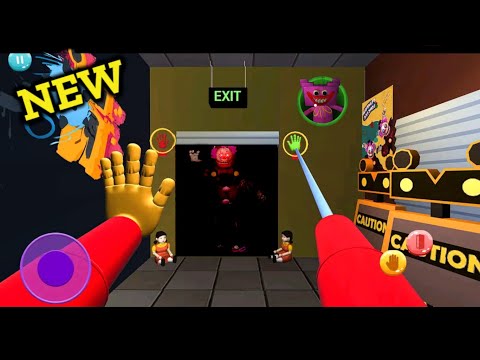 New Scary Toy Factory Night 2! New Clown monster escape, full game mobile walkthrough.