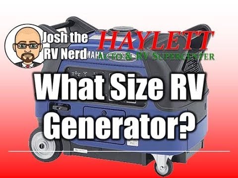 Generator Sizing for RVs with Josh the RV Nerd