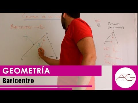 Geometría: Baricentro