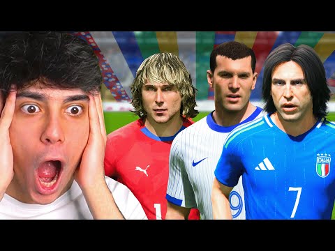 ⚽ EUROPEAN CHAMPIONSHIP 2024 but WITH LEGENDS OF THE PAST