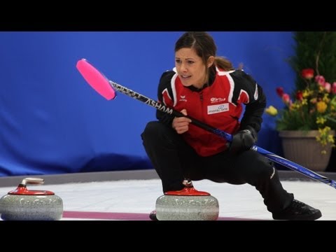 CURLING:World Mixed Doubles Chp 2013 - Group B  USA-AUT
