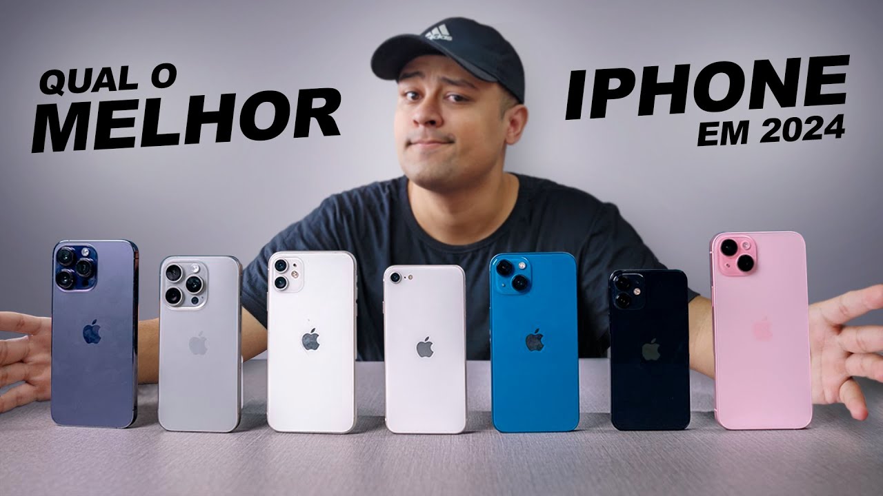 Qual MELHOR iPhone para COMPRAR em 2024! De R$1.000 a 10.000 Todos os MODELOS!