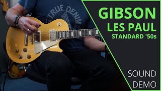 Video thumbnail for Gibson USA Les Paul Standard '50s Gold Top (2019) - Sound Demo (no talking) by Guitar Bonedo