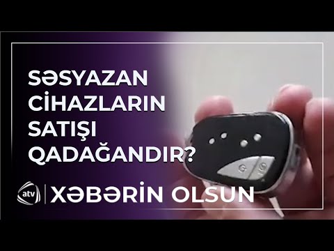Səsyazan cihazların satışı qadağandır?
