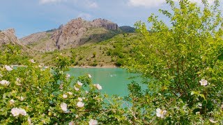 Изумрудное озеро в Крыму.Водопады.Зеленогорье. Где стоит побывать!