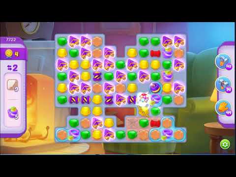 Homescapes Level 7722 - NO BOOSTERS 🏠 | SKILLGAMING ✔️