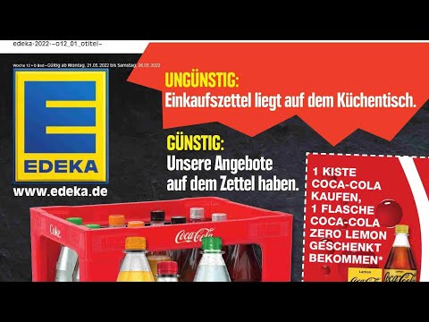 🛒 Edeka Katalog Prospekt 21. bis 26. März 2022 - Neuigkeiten, Angebote Deutschland 🇩🇪