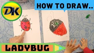 How to Draw a Ladybug