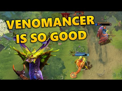 Venomancer is my FAVORITE support right now | Dota 2 Gameplay Commentary