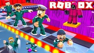 Glass Bridge but it's squid game | Roblox | The Lion Gaming