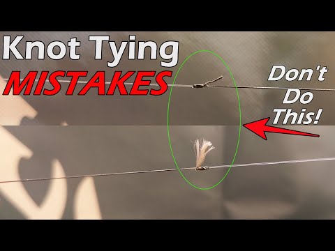 The #1 Reason Your Knot Fails - FG GT Alberto Albright - How to Finish Connection Knots