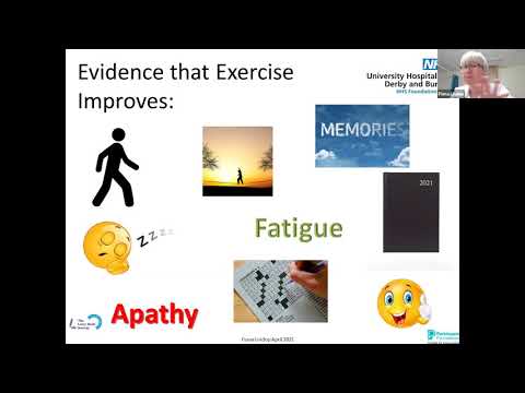 Living with Lewy body dementia - the impact of exercise and staying active