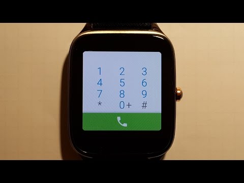 Phone Calls on Android Wear OS built-in SPEAKER - Marshmallow 6.0.1 - Asus Zenwatch 2