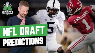 NFL Draft Predictions + Upside QB Picks