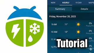 WeatherBug (FULL Tutorial)