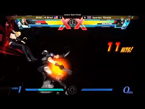 UMVC3 CELTIC THROWDOWN 2019 TOP 8 RISDE (K-Brad) vs (Spartan Throne)