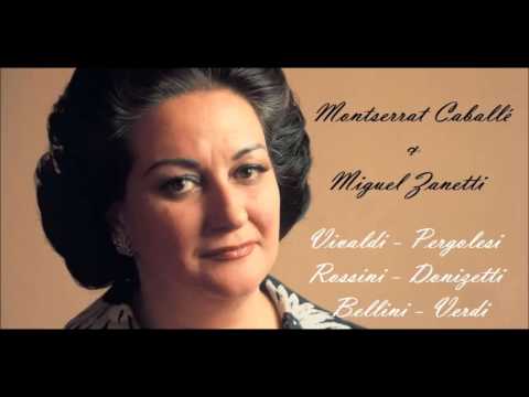 MONTSERRAT CABALLÉ. Vivaldi, Pergolesi, Rossini, Verdi & Bellini.