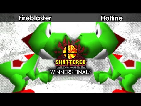 Smash 64: Fireblaster (Yoshi/Pikachu) V Hotline (Yoshi) - Shattered 91 Tournament SSB64