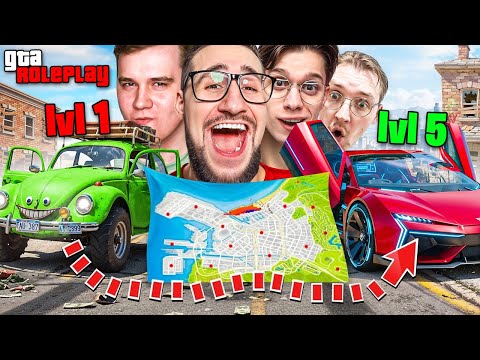30 МАШИН СПРЯТАНЫ В ГОРОДЕ! НАЙДИ 4 МАШИНЫ КАЖДОГО УРОВНЯ за 20 МИН! (GTA 5 RP)