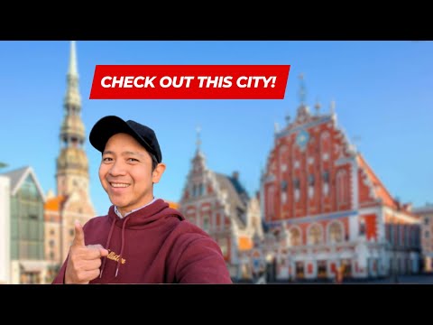 RIGA, LATVIA City Tour | Exploring Riga, Latvia 🇱🇻