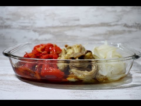 receta de  escalivada catalana de pimientos y berenjenas / Verduras asadas