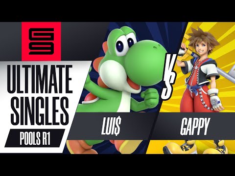 Lui$ (Yoshi) vs Gappy (Sora) - Ultimate Singles Pools Winners Semi-Final  - Genesis 9