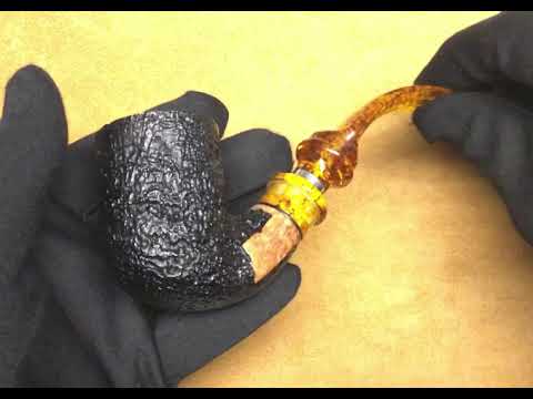 Pipa Ser Jacopo S1 delecta Ambra - bent billiard