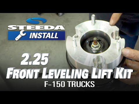 ReadyLIFT F-150 2.25'' Front Lift Kit, INSTALL