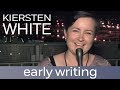 Author Kiersten White on her early writing, bookstores, and what she's learned | Author Shorts Video