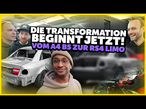 JP Performance - Die Transformation beginnt! | Vom A4 B5 zur RS4 LIMO