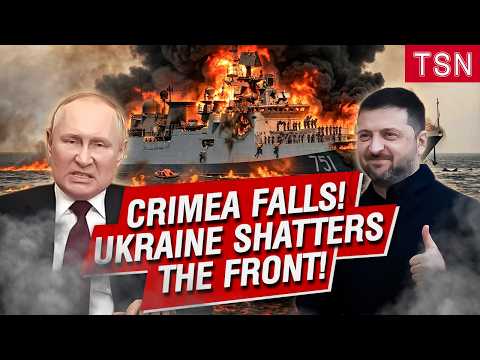 5 MINUTES AGO! MASSIVE UKRAINE'S BREAKTHROUGH IN CRIMEA! PUTIN IN PANIC — BLACK SEA FLEET DESTROYED!